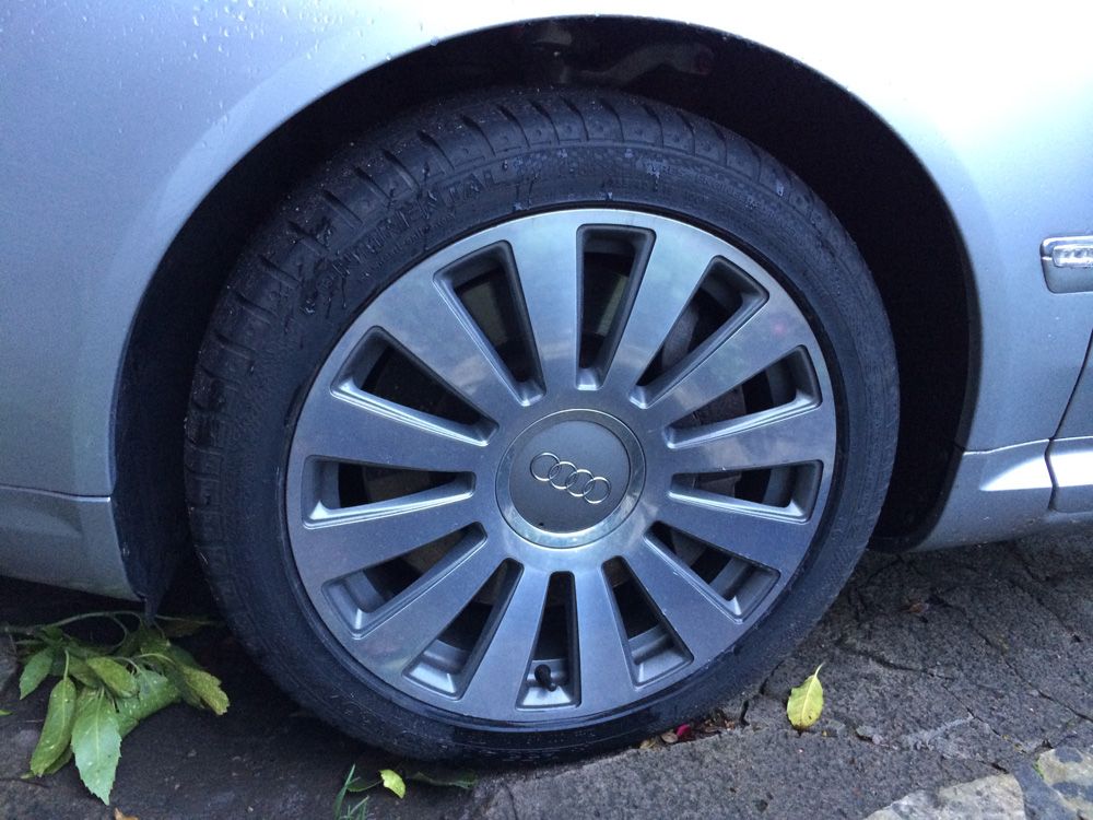 Wheel off centre after hitting curb AudiWorld Forums